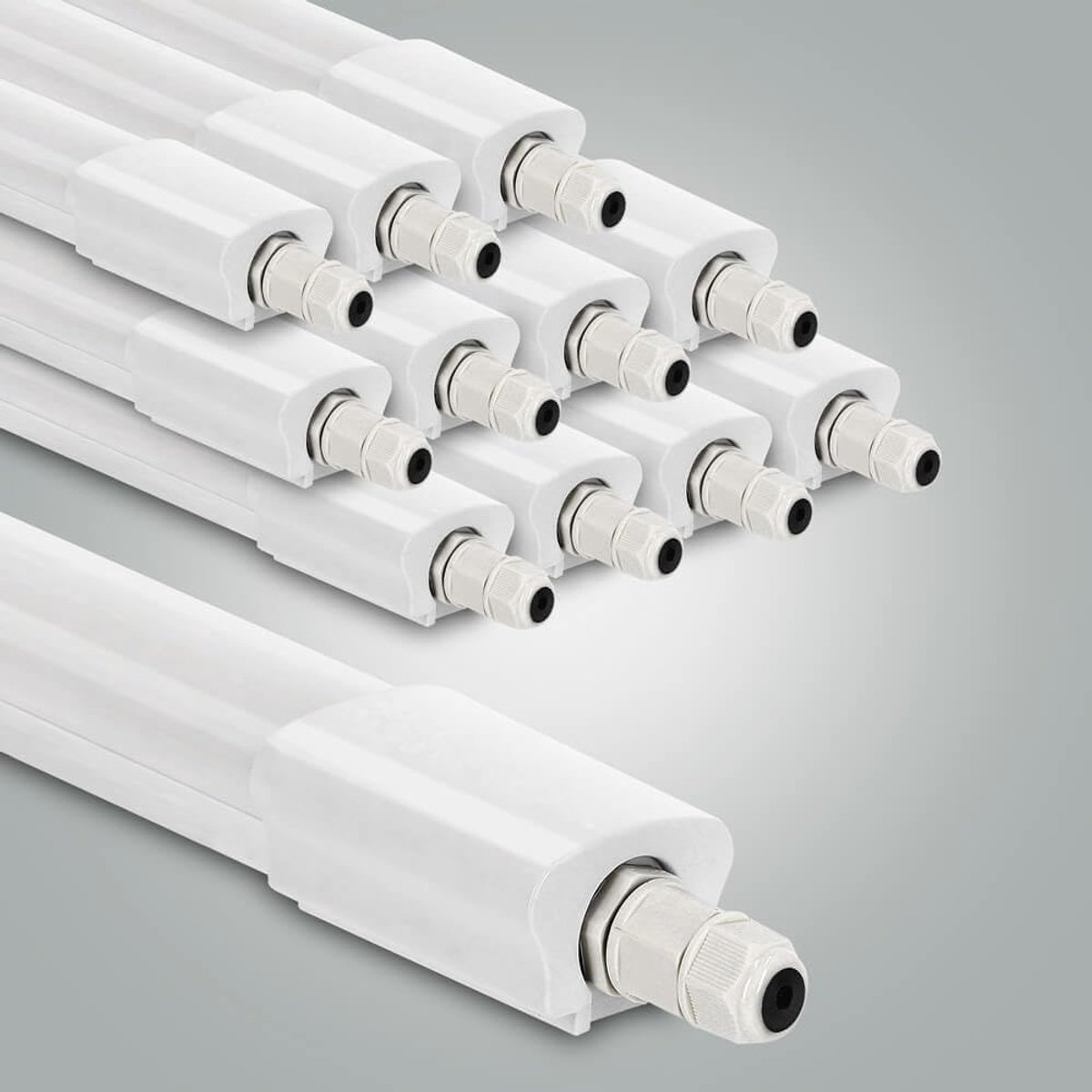 Led Lampen - Vochtige Ruimtes - Veelzijdige Verlichting - Koppelbaar & IP65 - 60 cm - Neutraal Wit