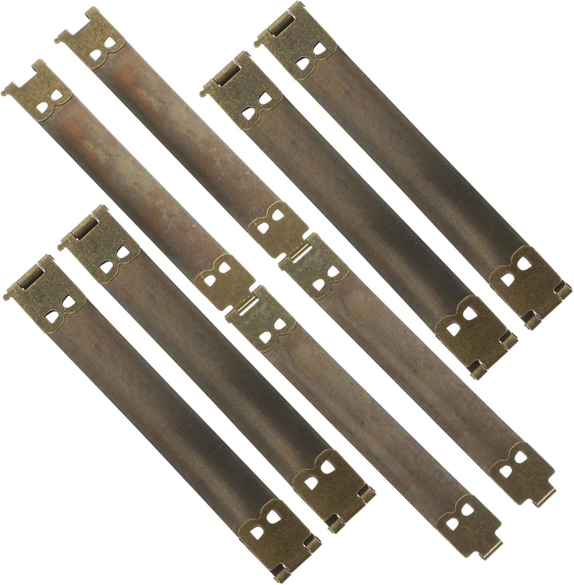 Flex Frames - Portemonnee Sluitingen - Tassen Maken - Metalen Interne Frame - 20 Stuks - Naturel