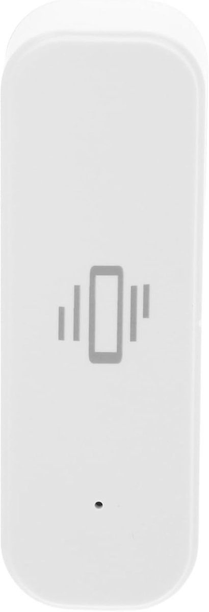 Trillingssensor Alarm - Beveiligingssensor - Thuiskantoor Beveiliging - Slimme Detectie - 25 Gram - Wit