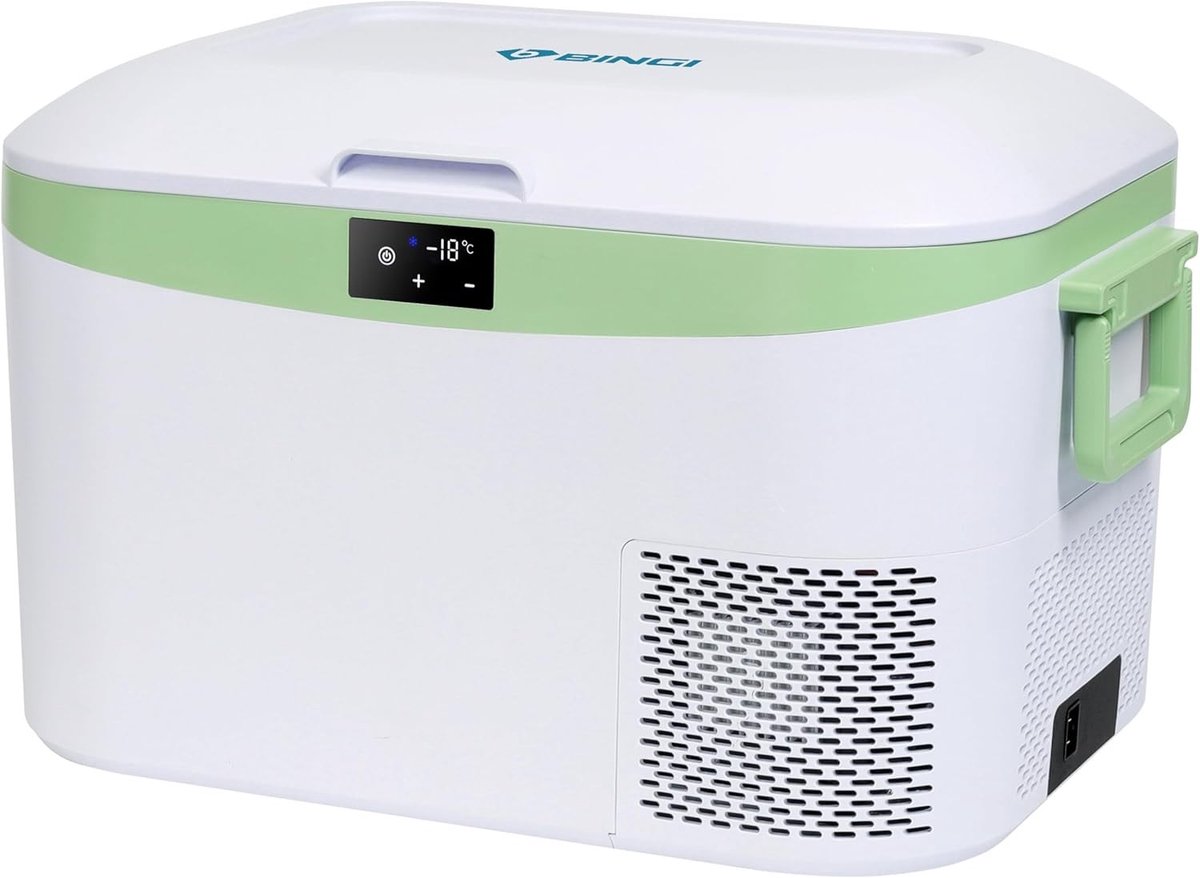 Draagbare Compressor Koelbox - Hoogwaardige Isolatie - Snel Koelen tot -18°C - Lichtgewicht en Robuust - Voor Auto, Camping en Vrachtwagen