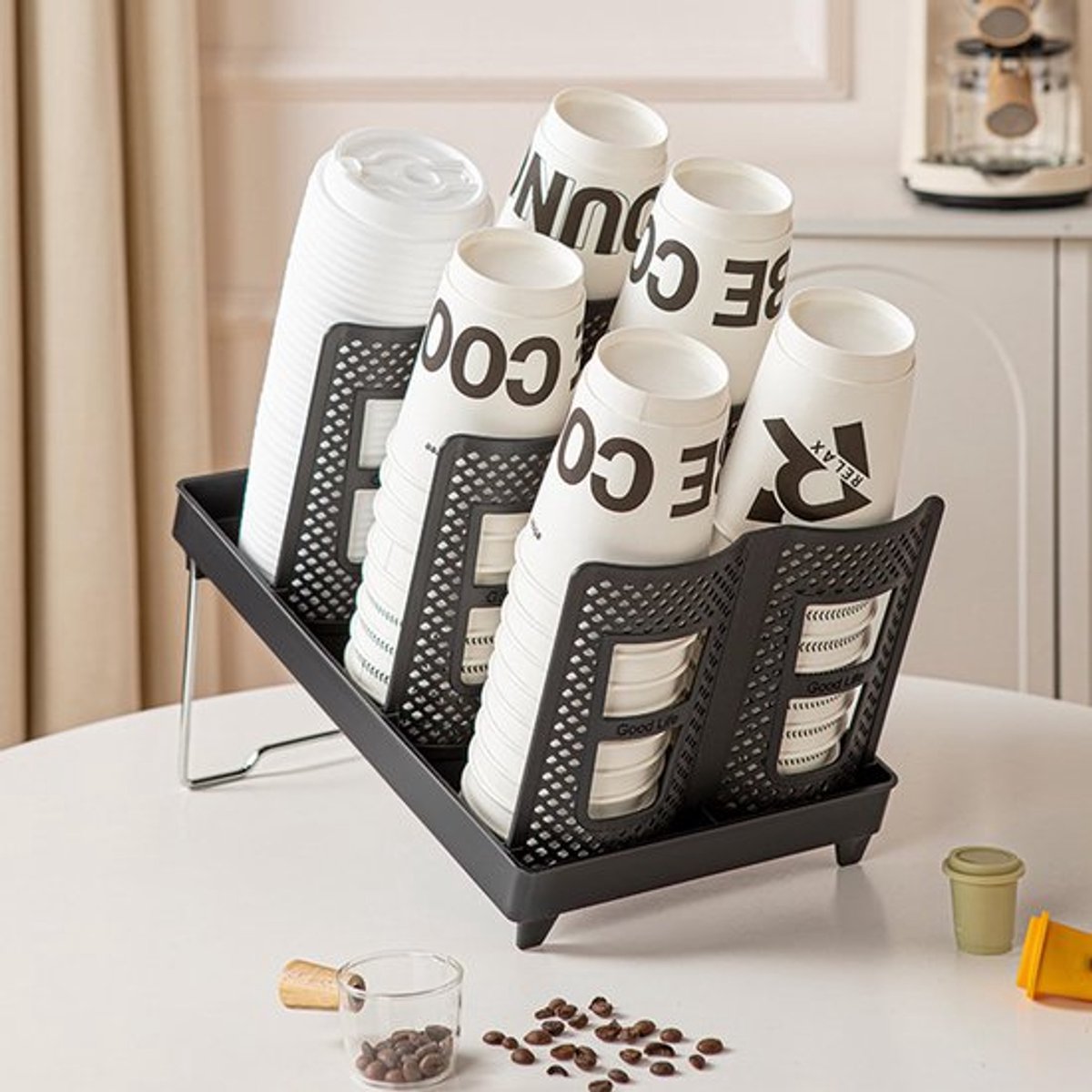 NTHProducts - Ideaal voor Thuis en Kantoor - Cup en Lid Houder