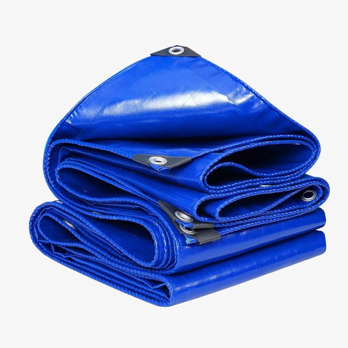 Afdekzeil Waterdicht - Beschermhoes Dekzeil - Tuinmeubilair Beschermen - Scheurvast PVC - 110 x 190 cm - Blauw