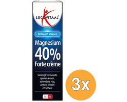 Lucovitaal 3x Magnesium 40% Forte Crème (75 ml)