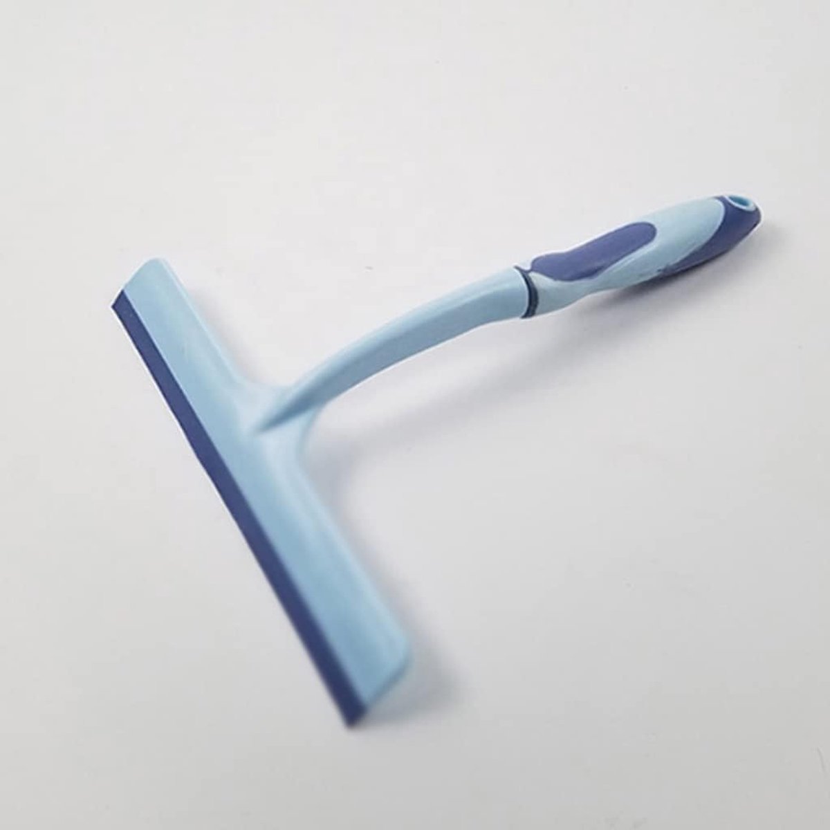 Glazen Wisser - Raamreiniger - Huishoudelijk Gebruik - Zachte Plastic Kop - 26 cm Lengte - One Color