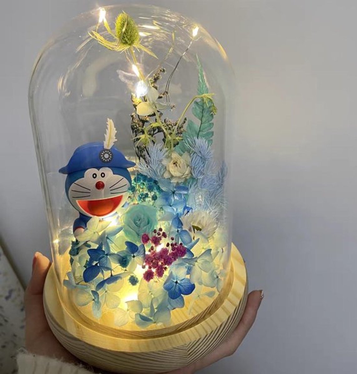 Set gedroogde bloemen voor huiselijk decor ambachtelijk gemaakt