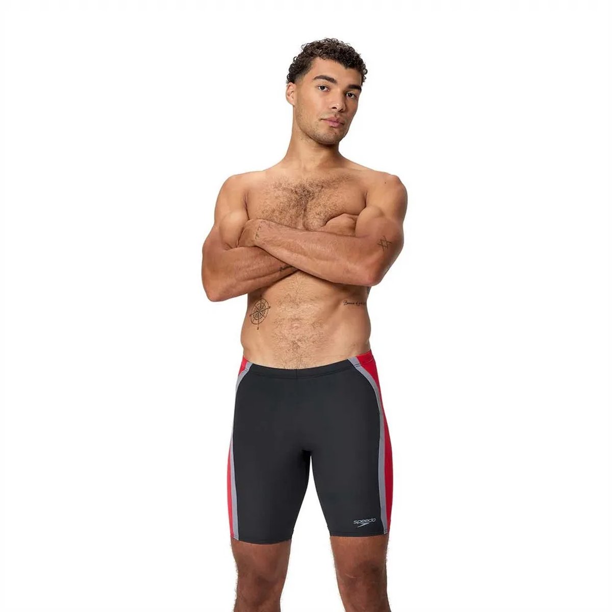 Speedo Solid Splice Jammer Zwart UK 36 Man