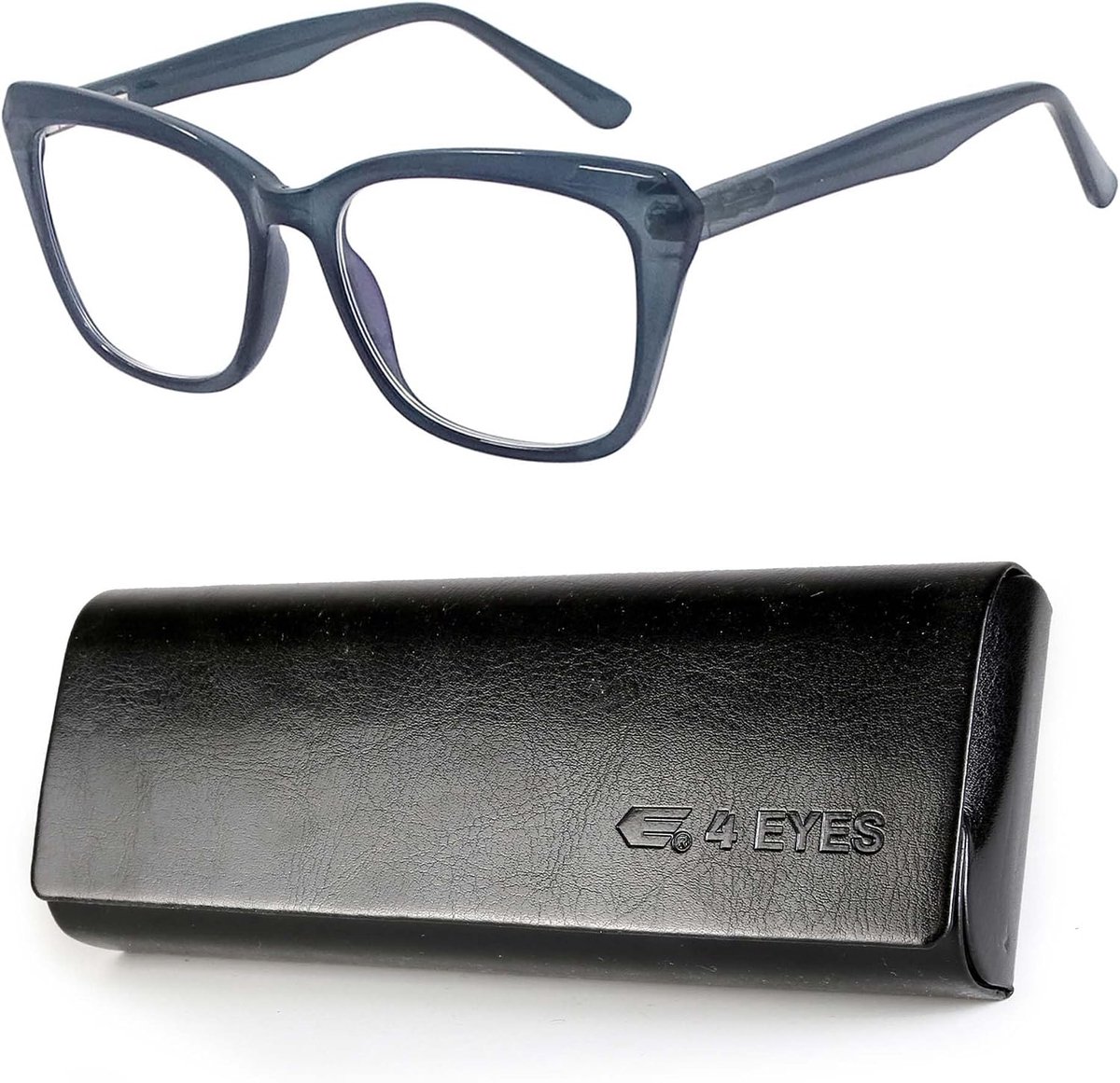 Lightweight and flexible CP anti-reflex reading glasses – robust frame, high wearing comfort for women FS3832 – - ShopVlot