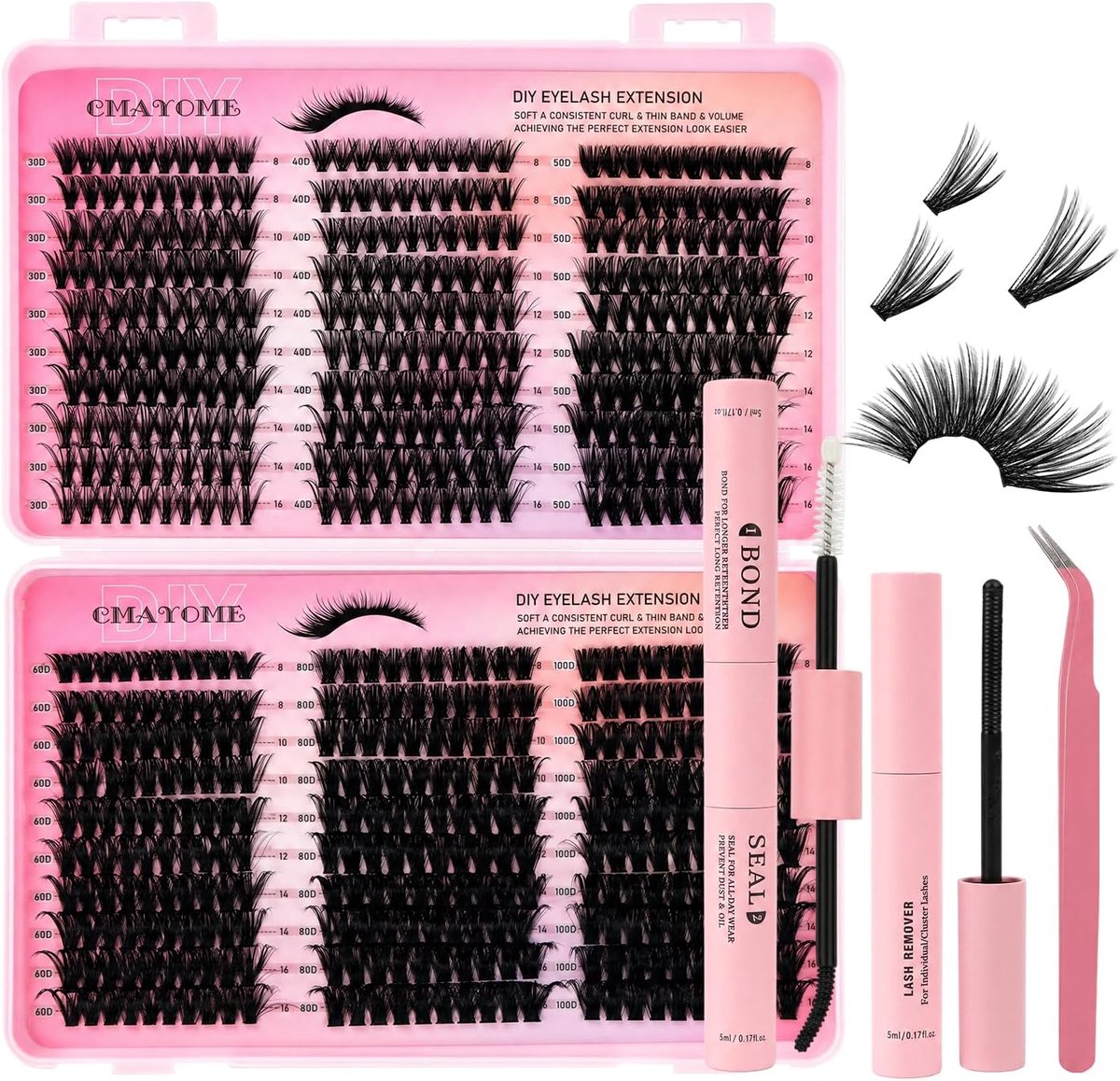 600 stuks wimperextensions - ShopVlot