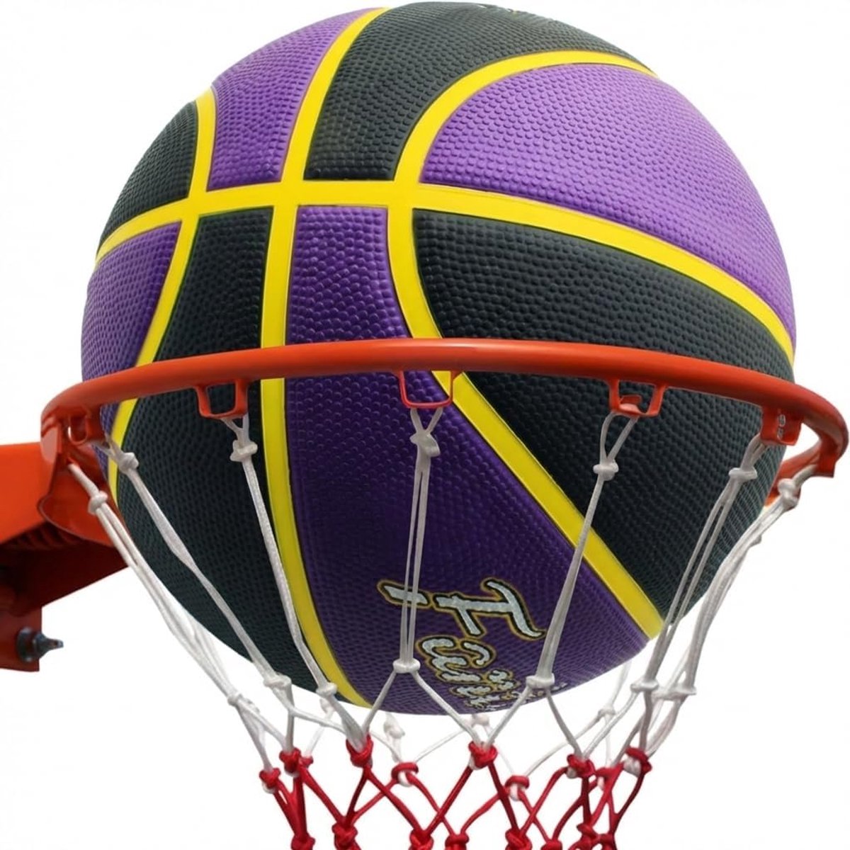 Maat 7 Basketbal met pomp - Premium Street Rubber Indoor/Outdoor Bal voor Training Match Games Vrouwen Mannen - ShopVlot