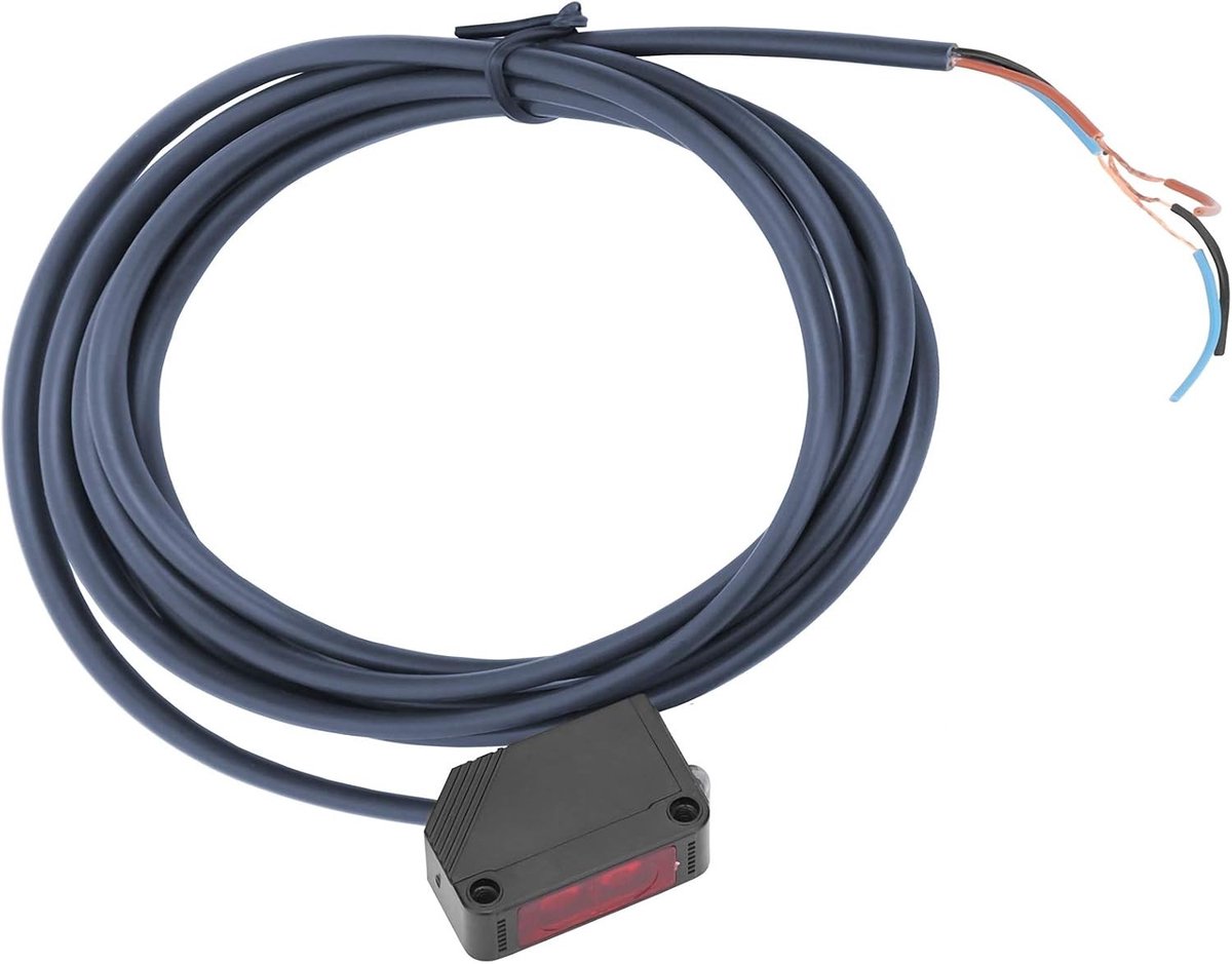 Foto-elektrische infraroodsensor met kabel voor voertuigen, garages en robotica - Geschikt voor E3Z-D82, E3Z-D81, E3Z-D62 - Betrouwbare detectie en obstakelvermijding