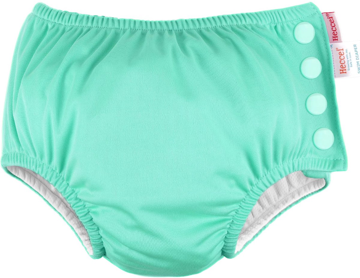 Baby zwemluiers 12-18 maanden - groen - zwemveilig - geschikt voor in het water - ShopVlot