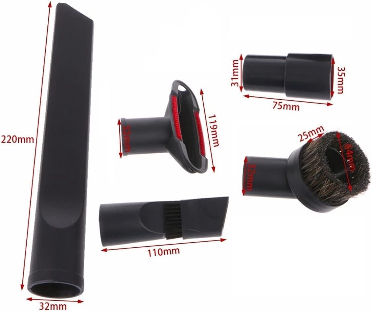 Pack of 6 vacuum cleaner attachments, vacuum cleaner attachment with a diameter of 32 mm and 35 mm, vacuum cleaner - ShopVlot