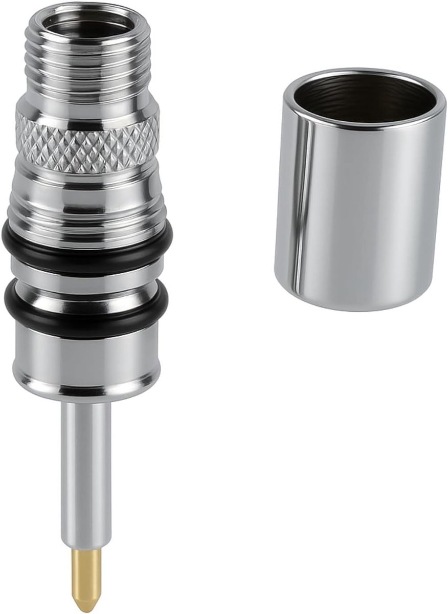DV01 Omvormer Kit Chrome Vervangende Cartridge met O-ringen voor Bad Douche Mixer Valves Betrouwbare Waterstroom - ShopVlot