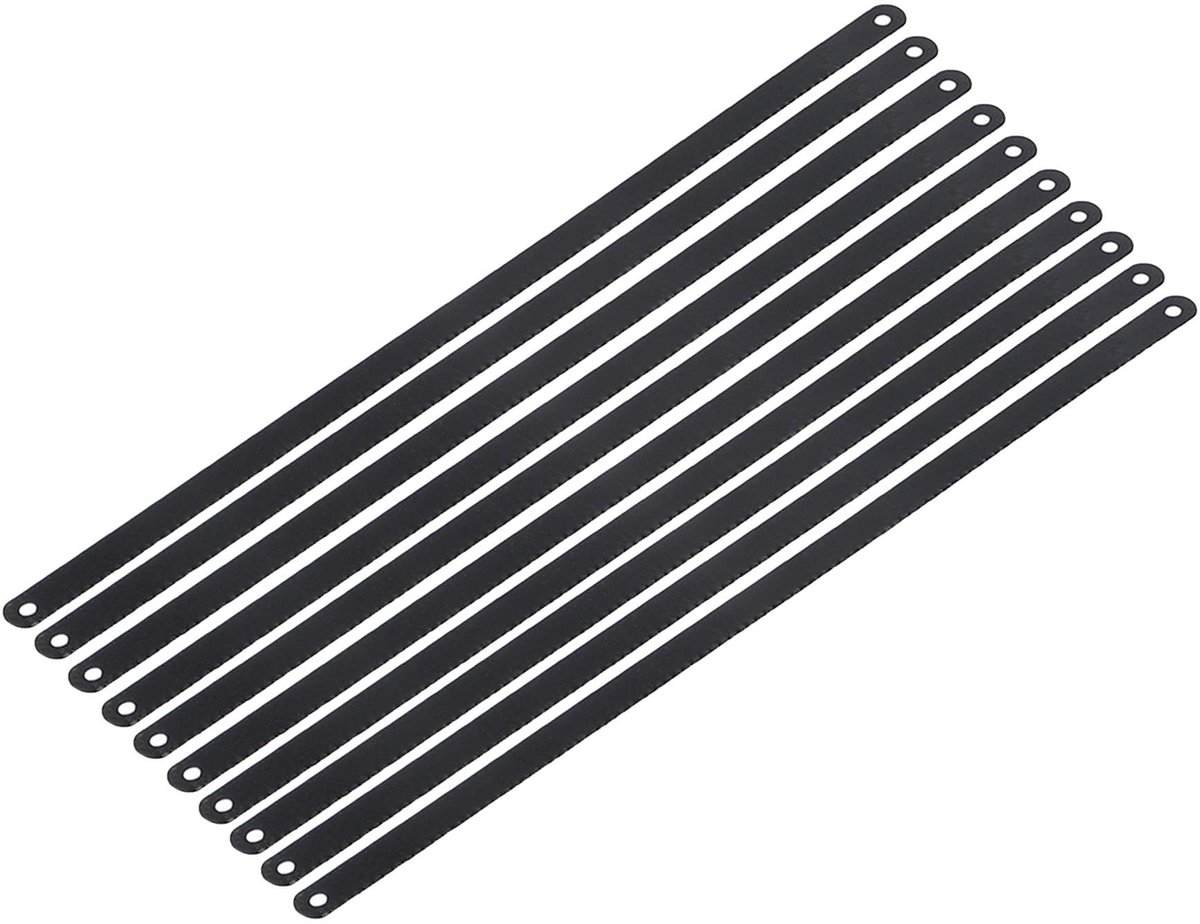 Metalen ijzerzaagbladen 12"/300mm - Ultra gehard mes - 24TPI - Geschikt voor precisiewerk - ShopVlot