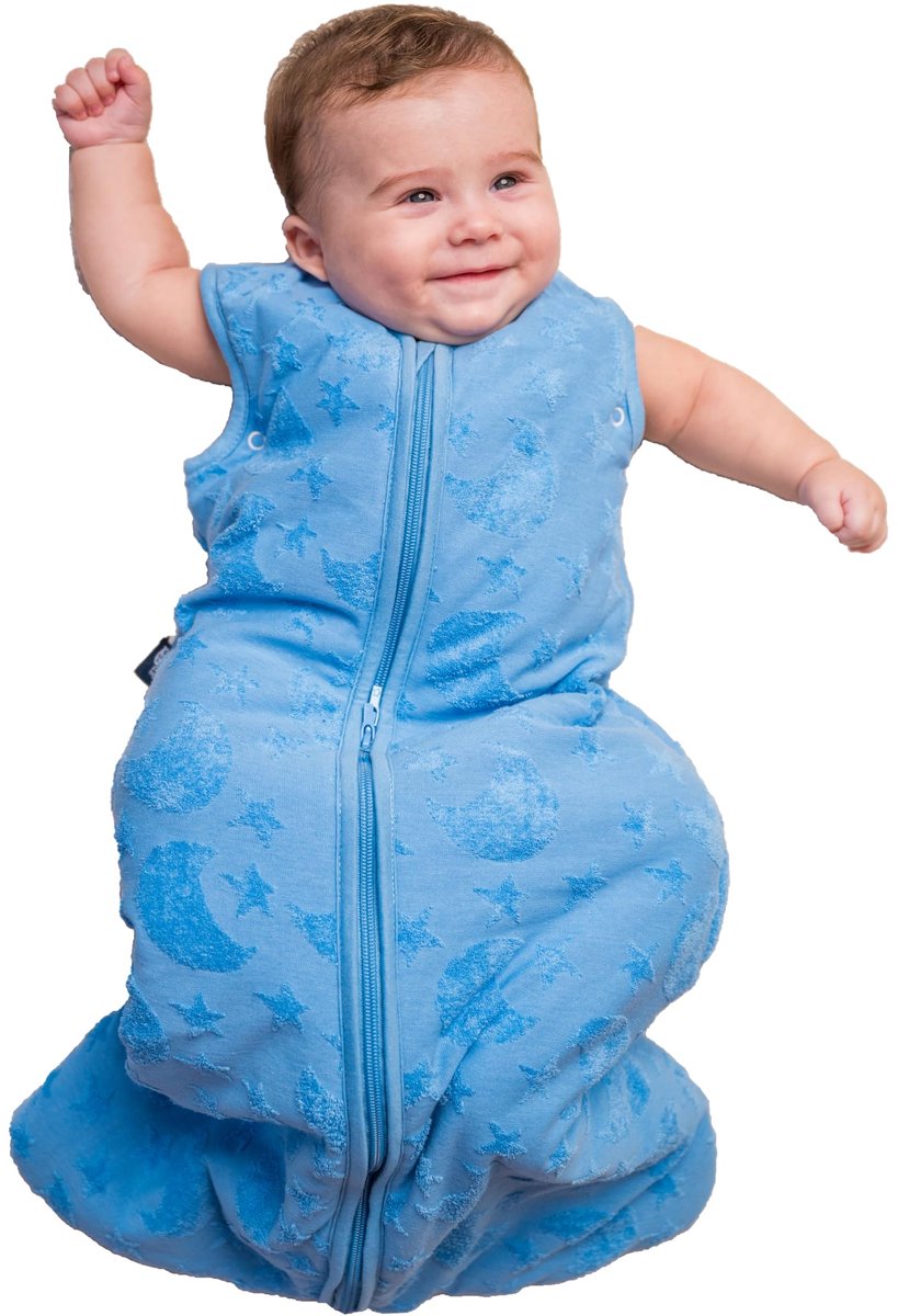 Babyslaapzak 1.0 TOG - biologisch katoen - 0-6 maanden - veilig en comfortabel slapen - ShopVlot