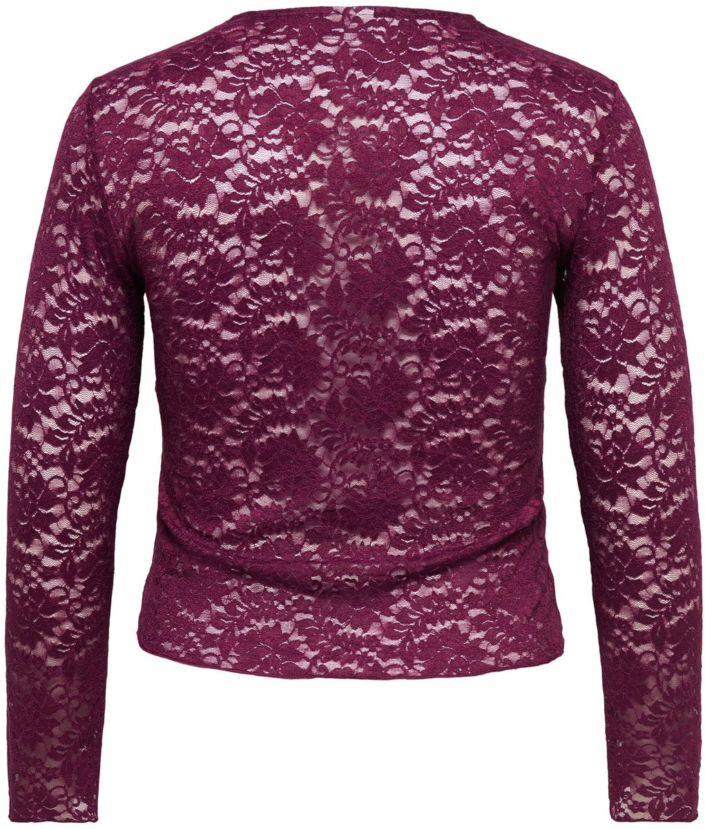 ONLY CARMAKOMA - CARNIKKA L/S LACE TOP JRS NOOS - Meisjes - Blouses