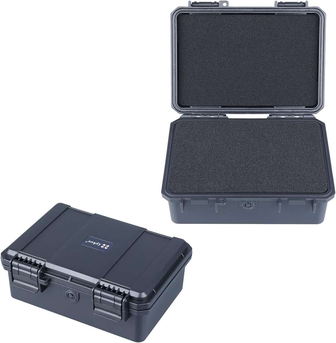Waterdichte mini-koffer 18x12x6,8 cm - IP66 spatwaterdicht - met schuim - ideaal voor mobiele telefoons en gereedschap - ShopVlot