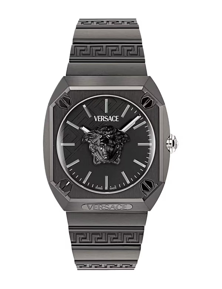 Versace Medusa Antares VE5P00226 Horloge - Staal - Grijs - Ø 44 mm