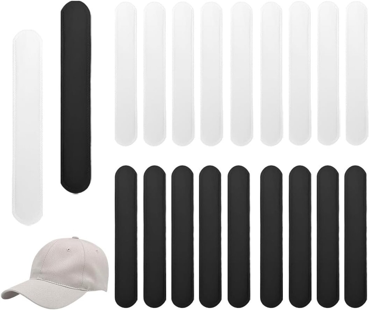 20 Absorberende Zweetliners voor Hoeden - Ideaal voor Sport, Makeup en Activiteiten zoals Golf en Tennis