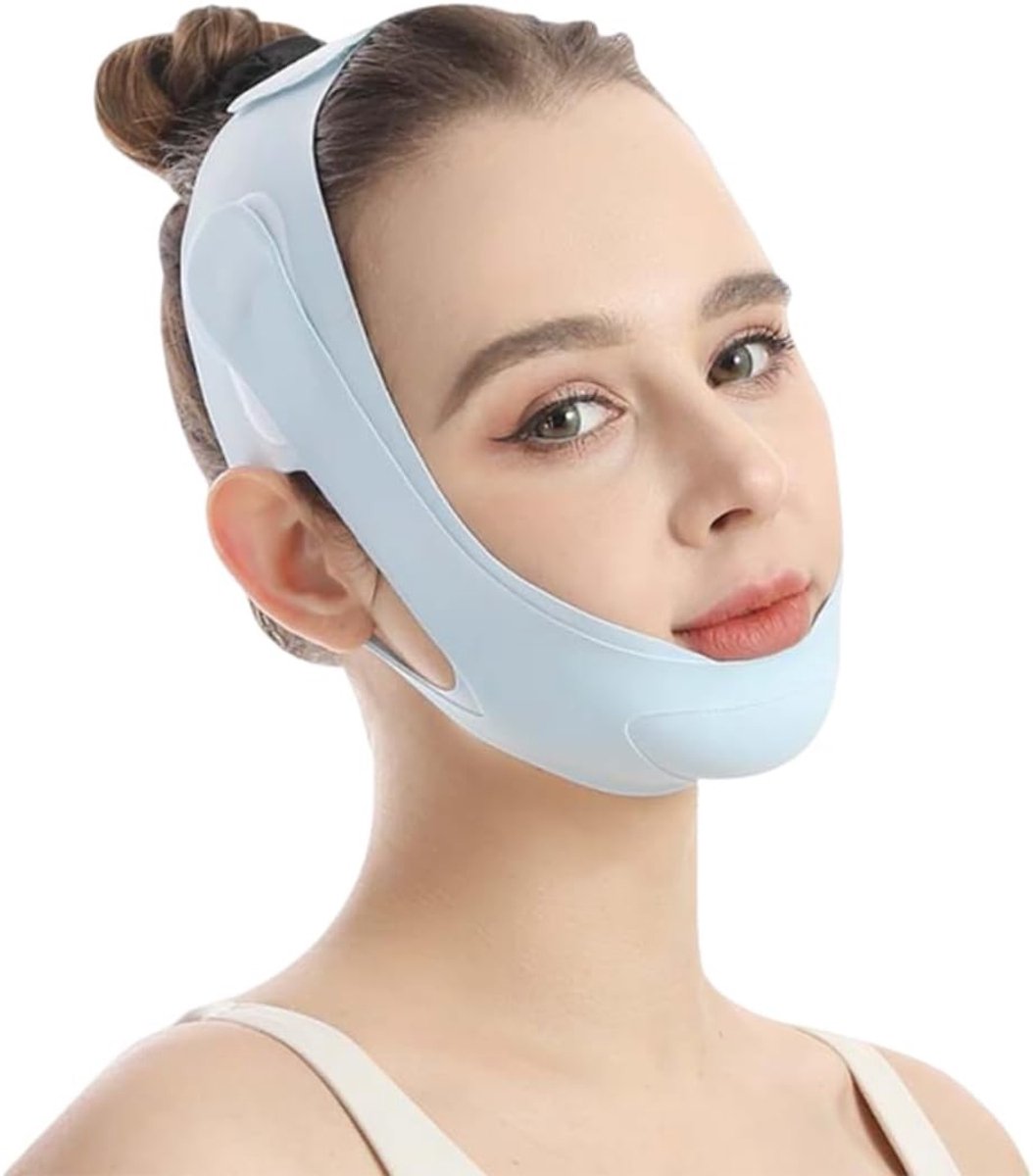 Vormgevend Slaapmasker voor het Gezicht, V-vormige Gezichtscontouren, Anti-Aging en Hydratatie voor Alle Gezichtsvormen