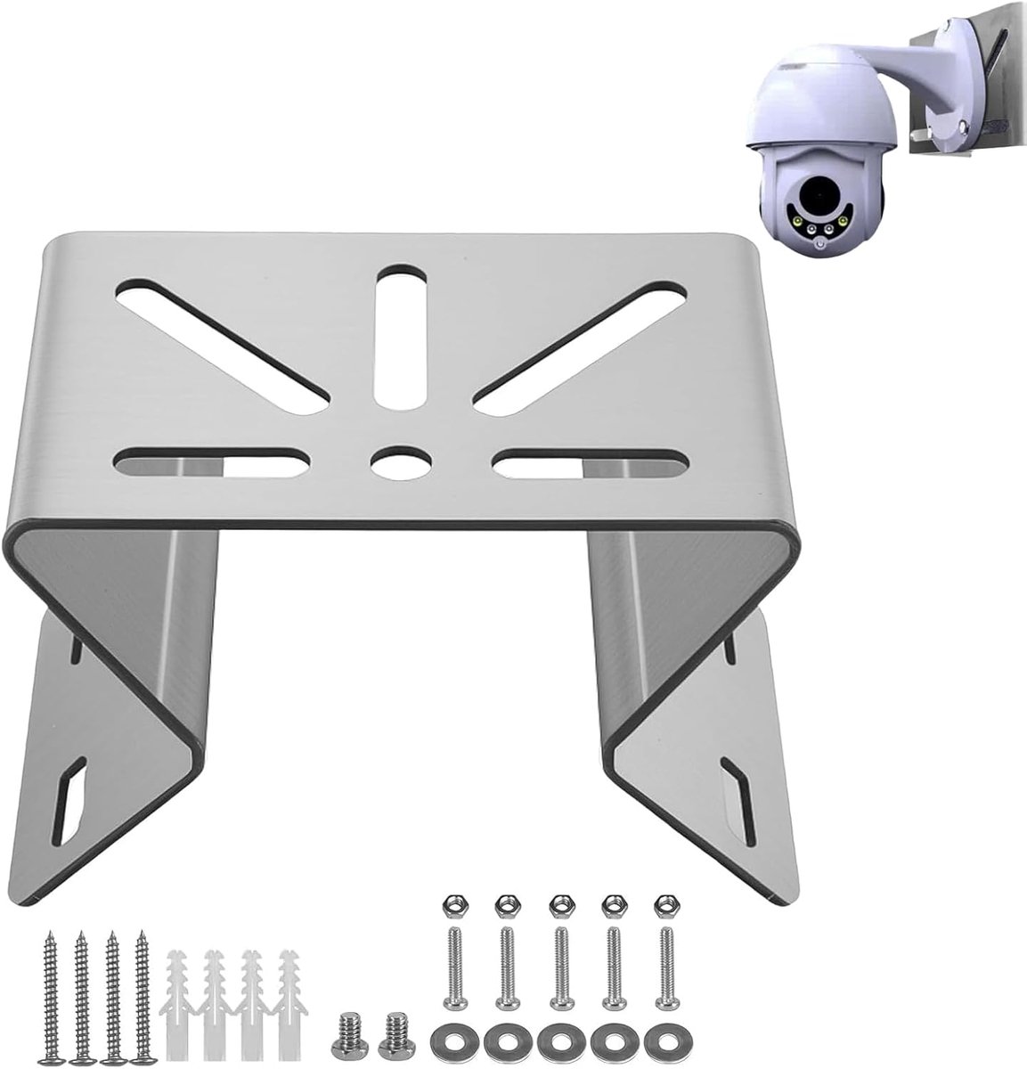 Hoekhouder camera buiten, hoekhouder voor bewakingscamera's, hoekhouder compatibel met Security Solocam S340/E30 - ShopVlot