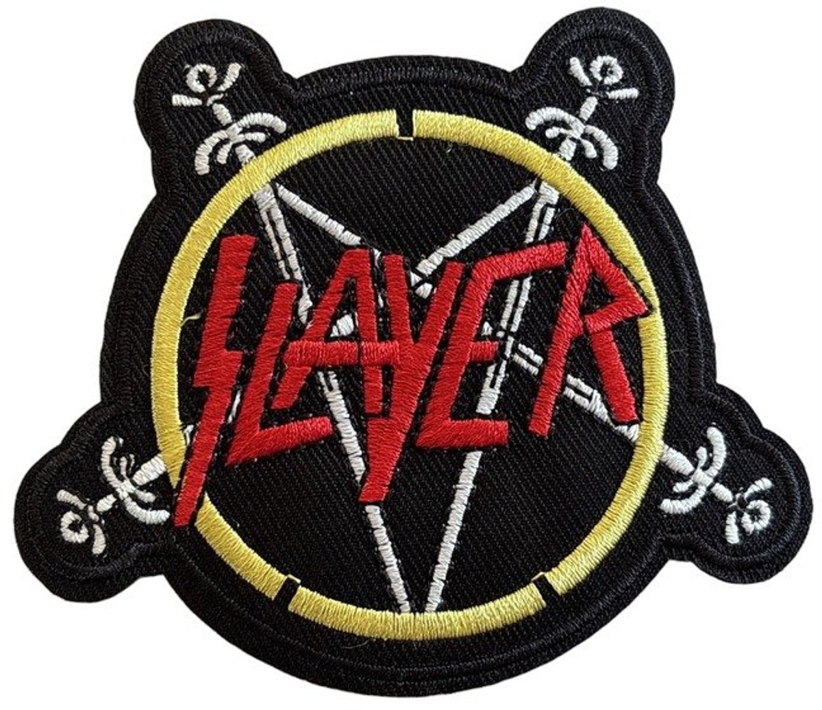 Patchy® – Slayer Strijk Embleem Patch 10.5 x 10.5 cm