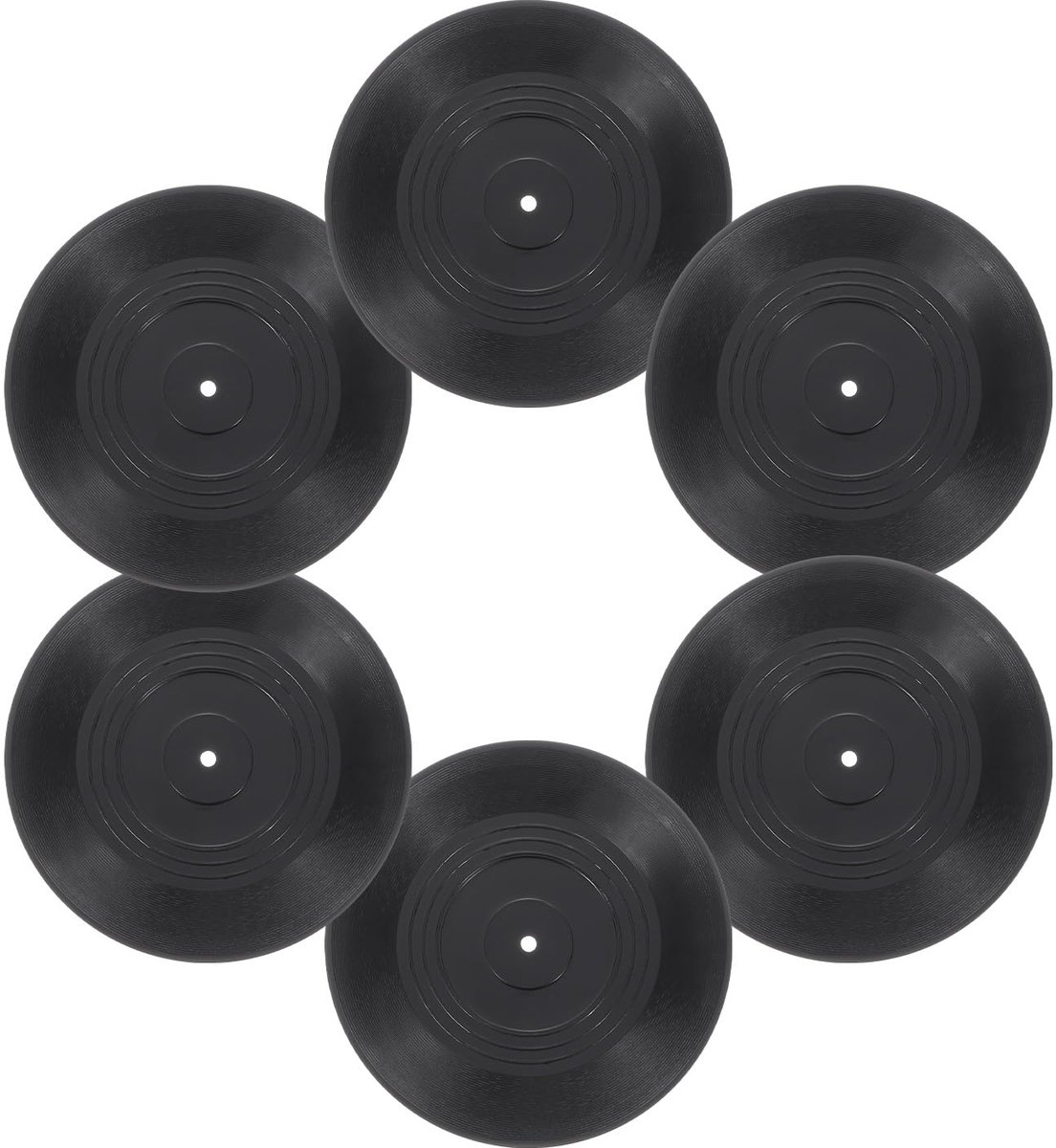 Vinyl platen 4 inch - leeg PVC - vintage stijl - decoratie voor thuis - ShopVlot