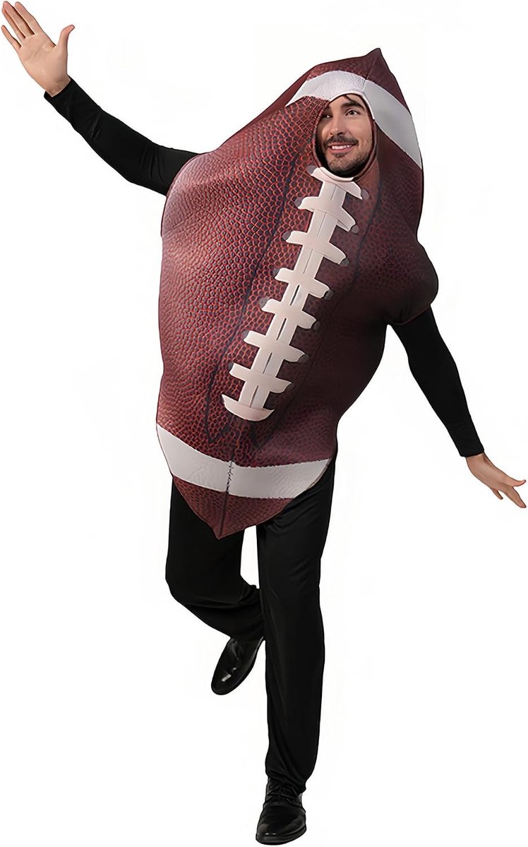 American Football Halloween Kostuums voor Volwassenen, Grappige Sportoutfits voor Mannen en Vrouwen, Ideaal voor Feestjes en Evenementen