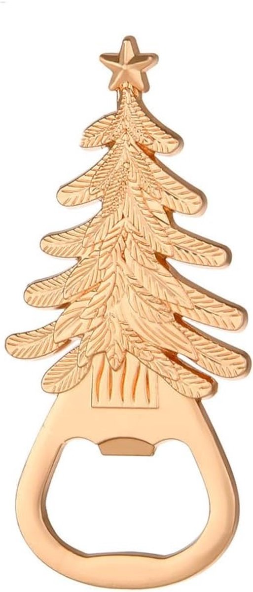 Kerstboomvormige Flesopener, Origineel Cadeau voor Kerst en Verjaardag, Grappige Geschenken en Feestartikelen
