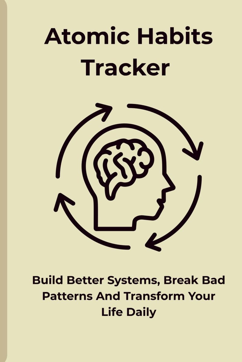 Atomic Habits Tracker - Systeem voor gewoontes - Verbeter jezelf - Transformeer je dagelijkse leven - ShopVlot