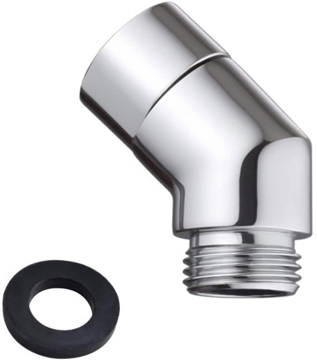 Shower Adapter - 135 graden - Hoogwaardige verbinding - 44.5mm - Handdouche Adapter - Duurzaam en stevig - Geschikt voor elke douche