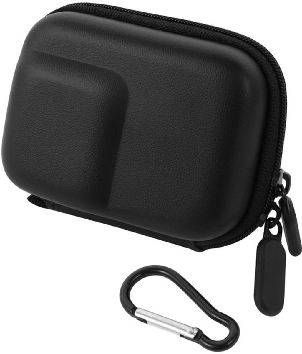 Mini Leren Tas voor Actiecamera's, Draagbare Opbergaccessoire