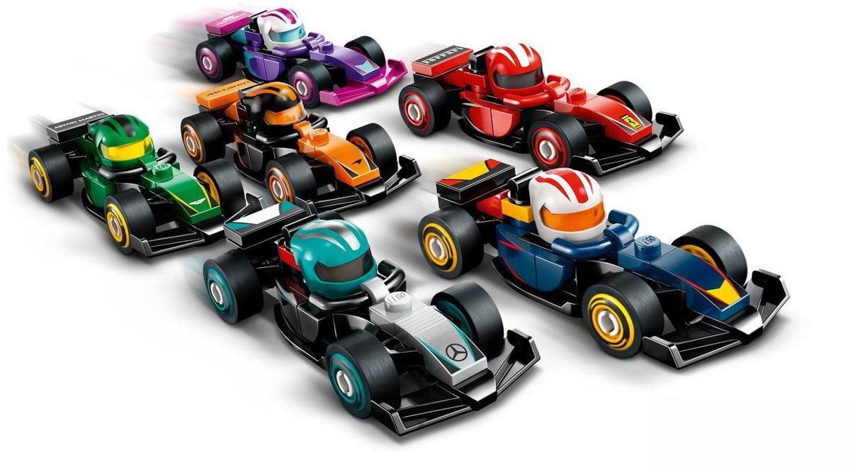 F1 raceauto collectibles, 1 van de 12 willekeurige raceauto's - 71049 van LEGO — cadeau in Hobby - foto 8