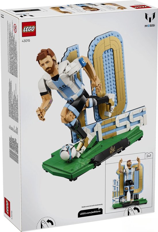 LEGO Editions Lionel Messi – Football Legend 43015 (8/8)