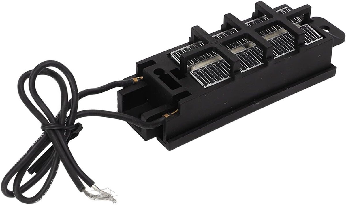 SnelShoppen - PTC Verwarmingselement 24V 200W - Keramische Luchtverwarmer met Constante Temperatuur - Isolatie en Duurzaamheid voor Thuis, Camping en