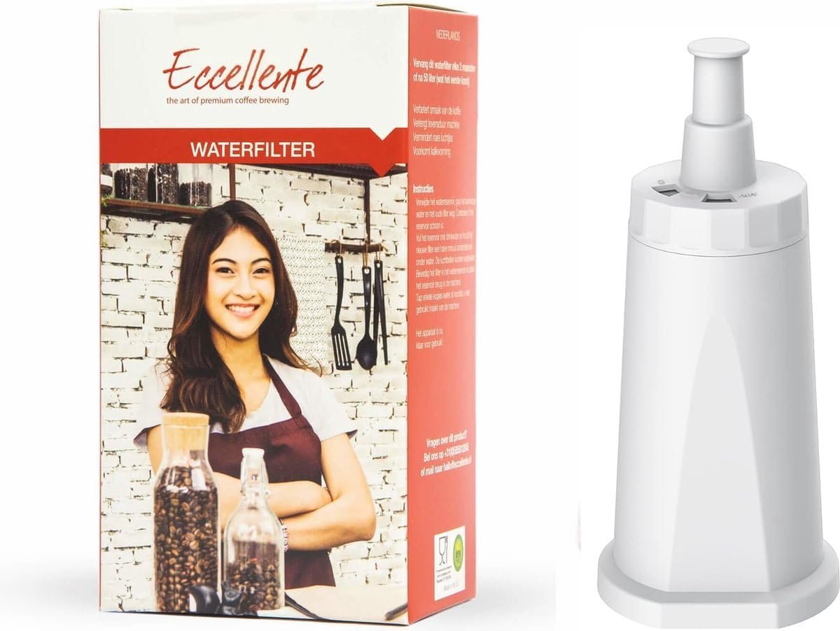 SnelShoppen - Waterfilter voor Koffiemachines - 2 Stuks - 4 Maanden Gefilterd Water - Tegen Kalk - Espresso Machine Accessoires