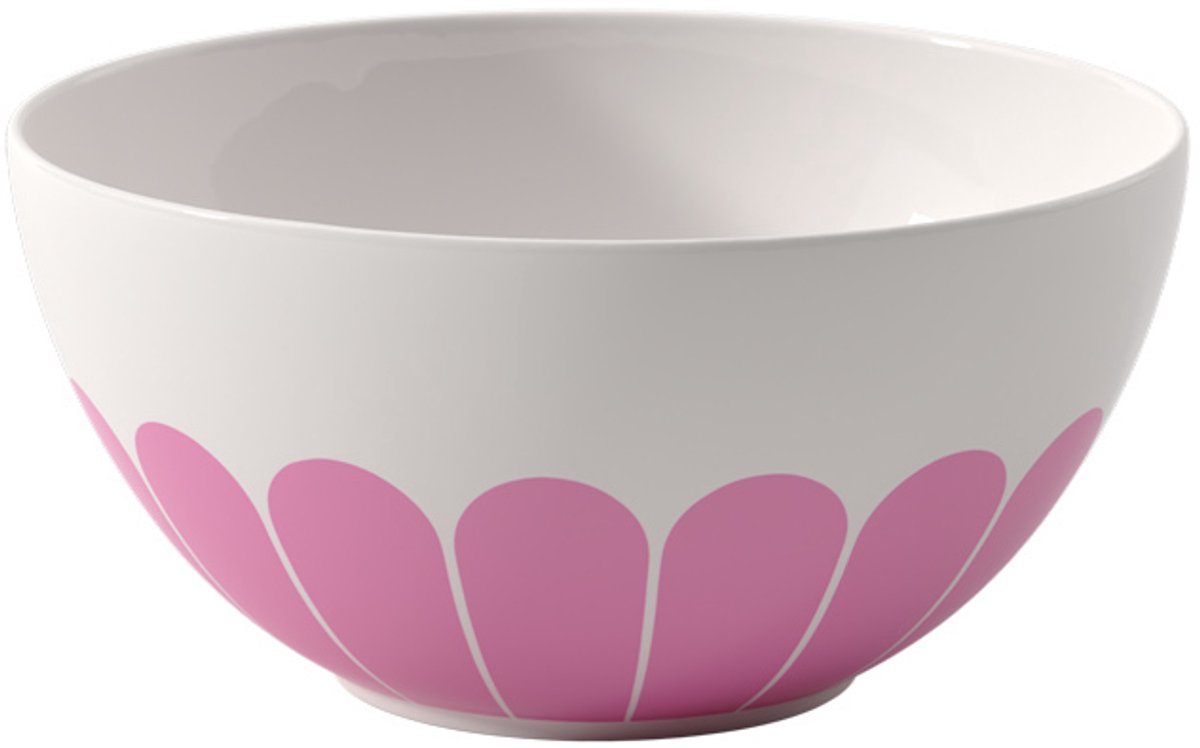 Villeroy & Boch Fleur Couleur sla- en serveerschaal D24.1cm H11.9cm