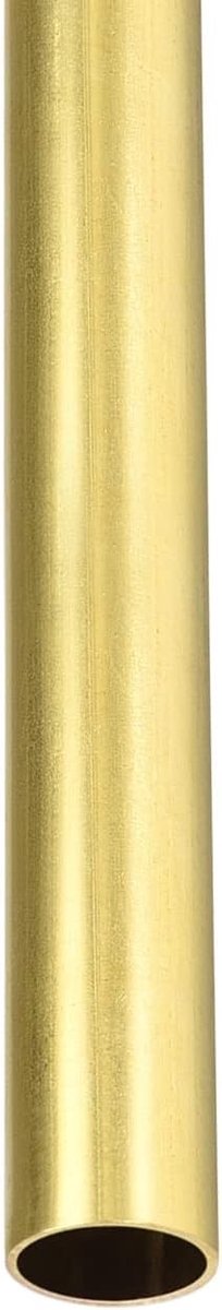 12mm x 1mm x 300mm Messing Buis - 1 Pack - Geschikt voor Machine Apparatuur, DIY Decoratieve Frames en Ronde Metalen Buizen