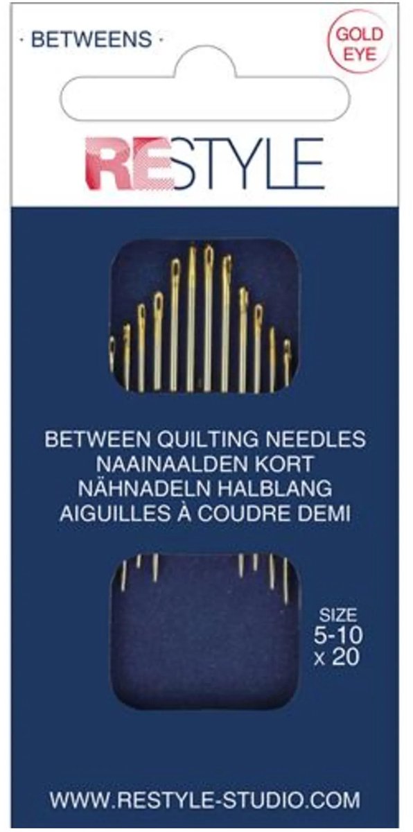 ReStyle 015.10311 Betweens naainaalden kort 5-10, 20 stuks