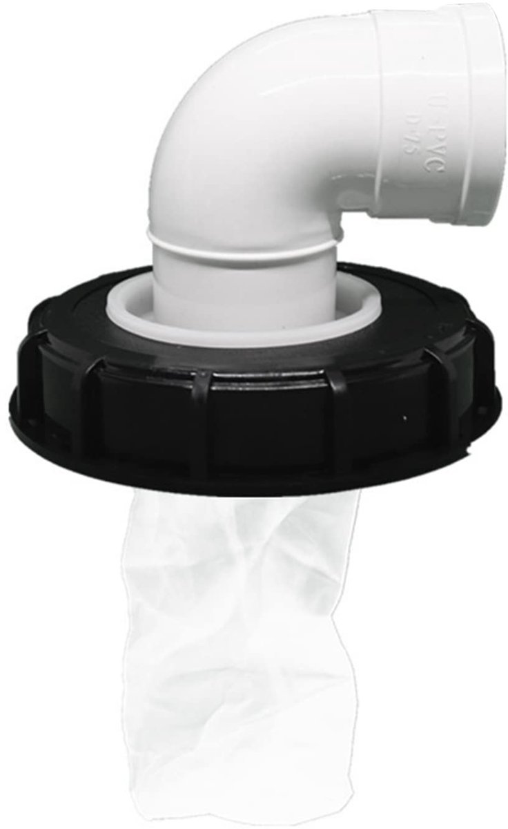 SnelShoppen - IBC Dekselfilter Nylon voor Regenwaterfilter DN 150 / DN 225 / DN 75 mm - IBC Container Deksel Filter voor Tuin, Camping en Waterbeheer