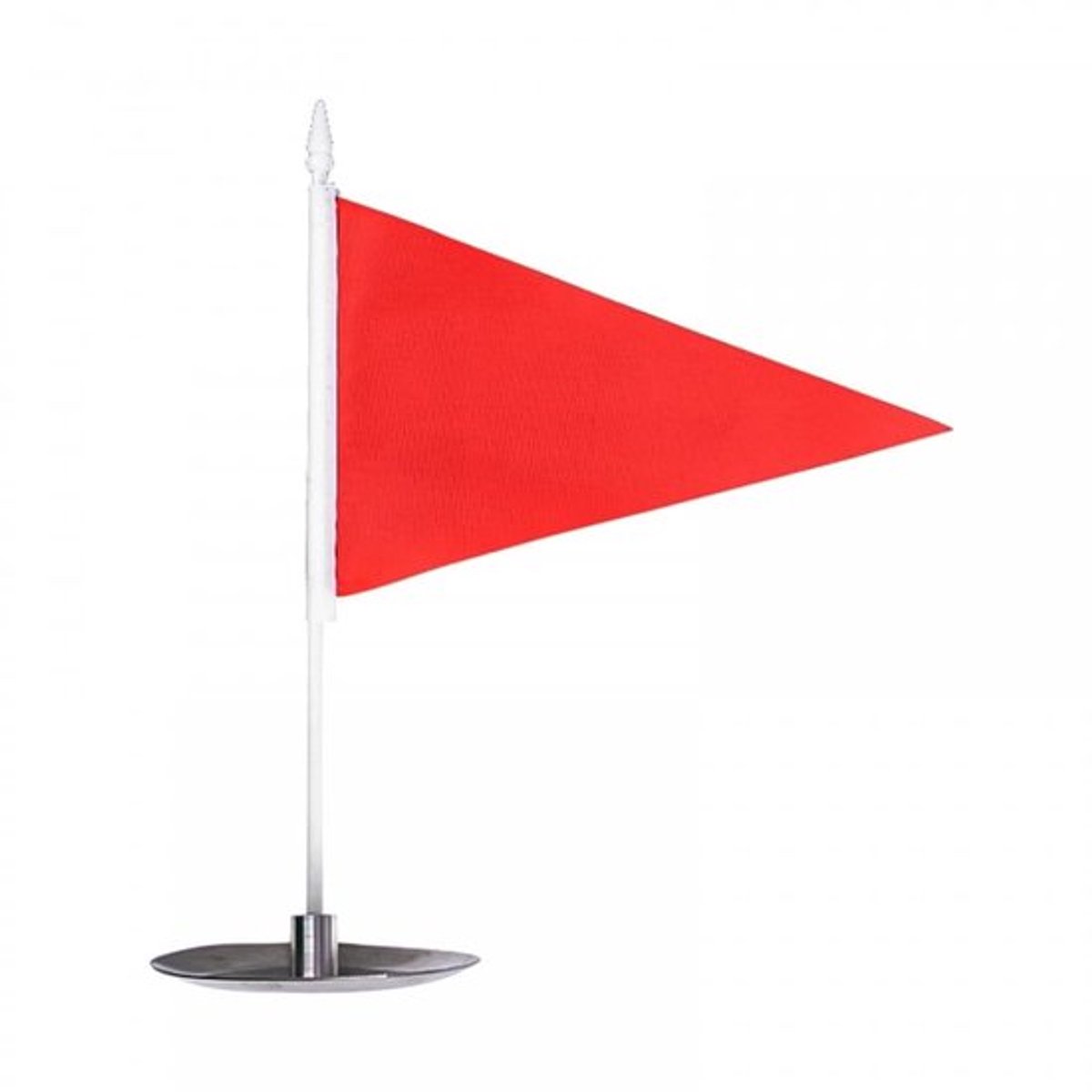Golfvlag met geperforeerde beker - Golfaccessoires voor binnen/buiten - Roestvrij staal - 29 cm hoog - Duurzaam en slijtvast - Putting Vlag