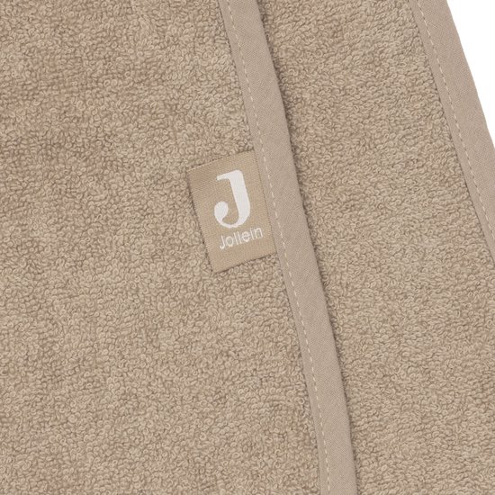 Jollein Badponcho Badstof Milky Coffee van Jollein — afbeelding 5