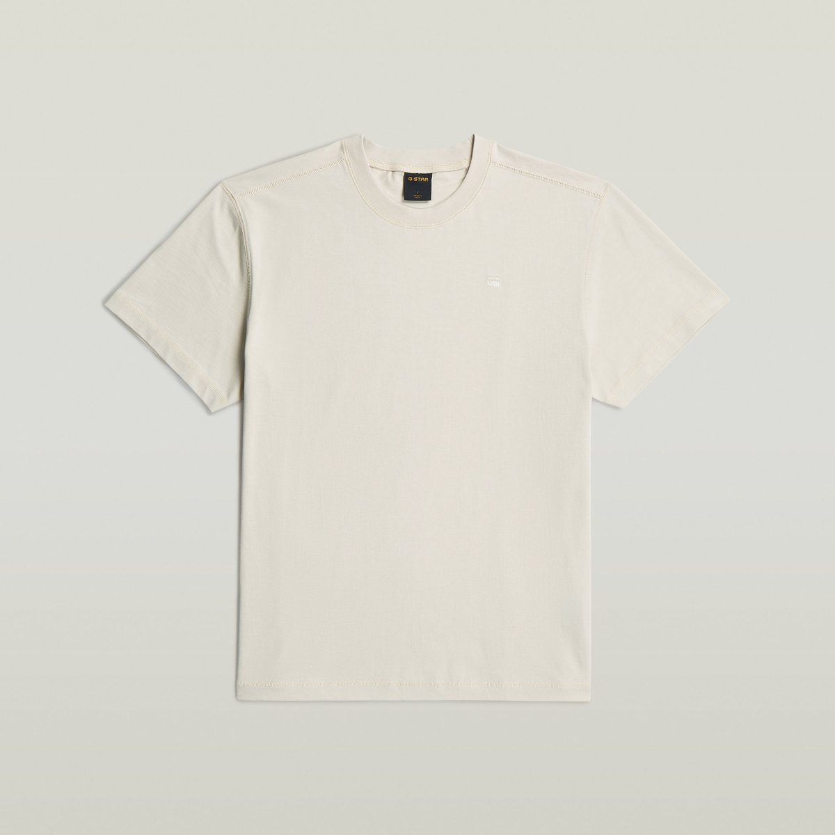 G-Star Unit r t ss Heren T-shirts Whitebait