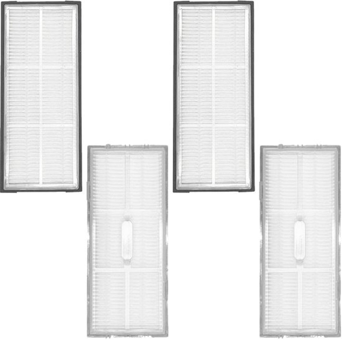 Filters 4 Stuks - HEPA Filter - Accessoires Roborock S7/S7 MaxV/S8 Pro Ultra - Vervangonderdelen - Hoogwaardige Filtratie - Duurzaam Materiaal - Stofzuigerfilter