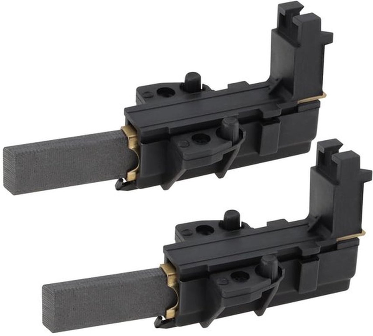 Koolborstels 2 Stuks - Motor Koolstof - Houder - 32x13,5x5mm - 4,8mm Aansluiting - Compatibel met CESET MCA Serie - Wasmachineborstels