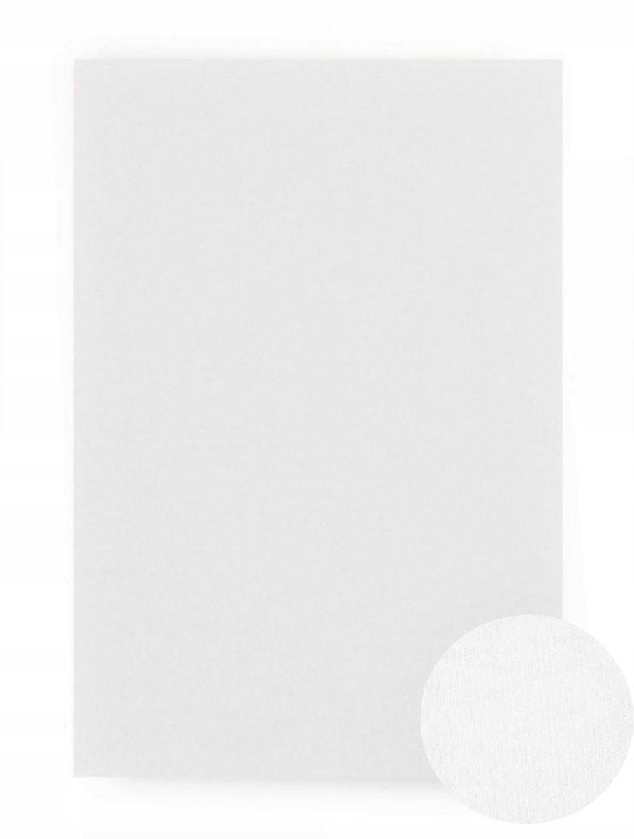 KONEY - Baby hoeslakentje 60 x 120 cm - jersey - Wit - elastiek rondom