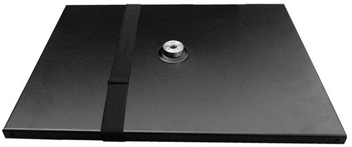 SnelShoppen - ALEOHALTER Laptop Projector Lade Houder - Laptop Notebook Projector Statief Platform Pallet - 24x34cm voor 1/4' Schroef - Ideaal voor Pr