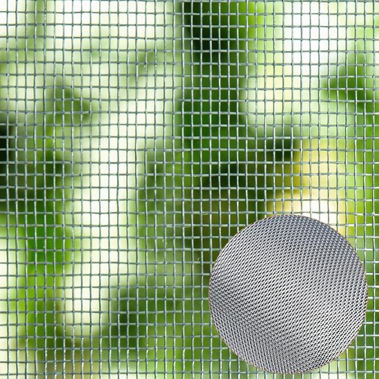 Filter Screen Sheets - Roestvrij Staal - Air Vent Mesh Cover - Wire Mesh Roll 30x120cm - Geweven Draad 30 Mesh - Fijne Draad Mesh Sheet voor Ventilatie Cover - Air Baksteen - Thuis Keuken - Tuin van Merkloos	 — afbeelding 2