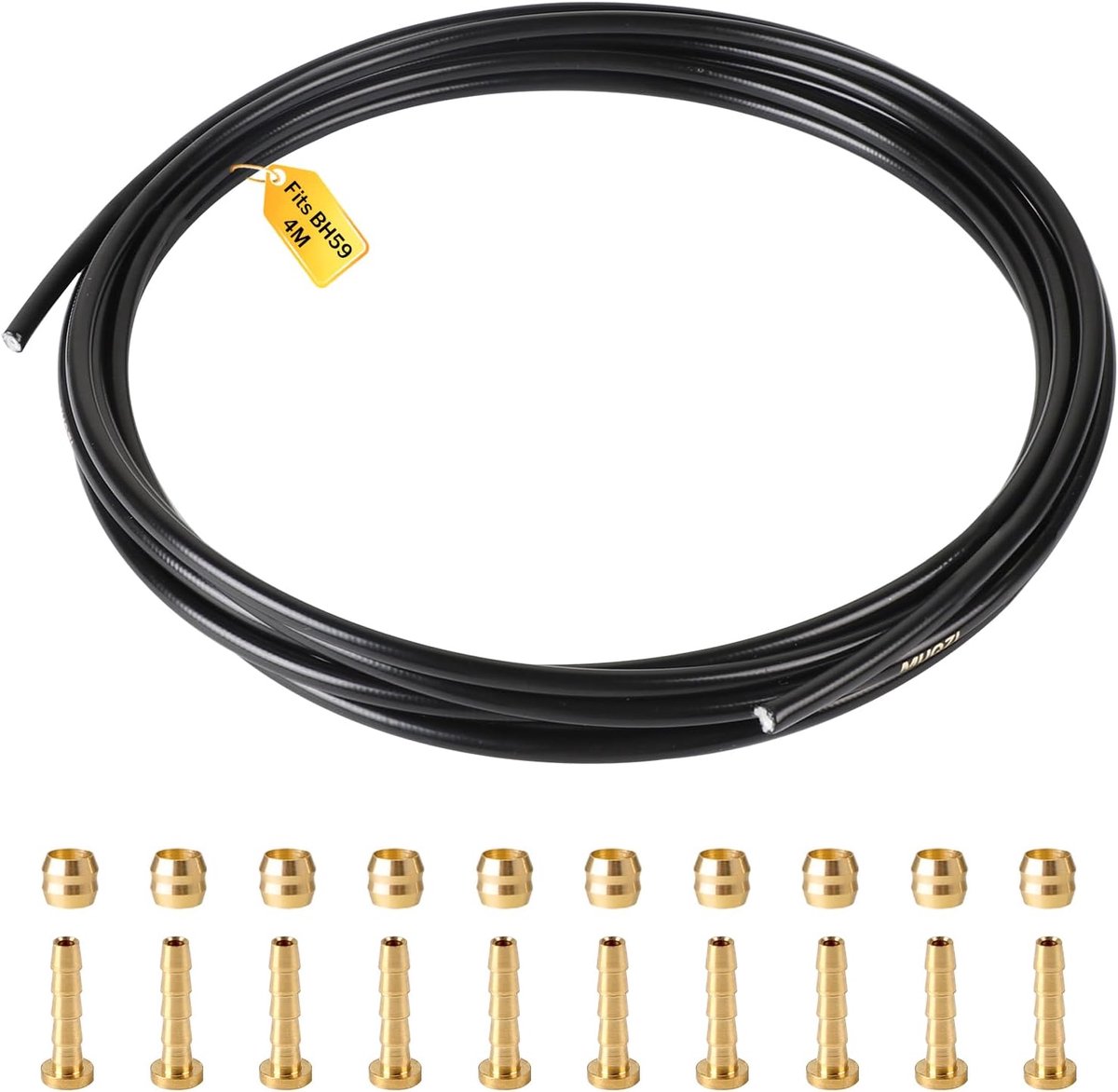 Hydraulische remleiding fiets 4 m - disc remmen - olie slang - vervangingsset voor SRAM/Shimano - ShopVlot
