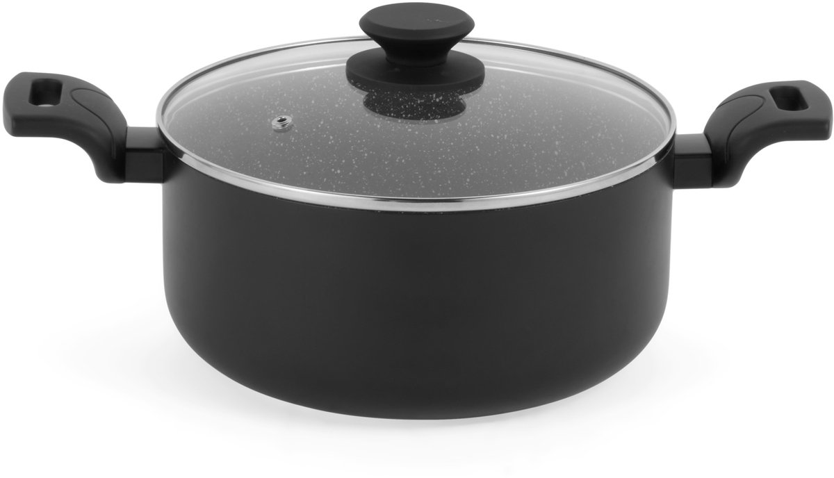 Progress Marble Ceramic Stockpot - 24cm/6,45L - PFAS-vrij